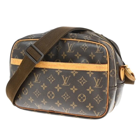 LOUIS VUITTON Reporter PM Crossbody Shoulder Bag Monogram Leather M45254 34KA774 - Picture 1 of 16